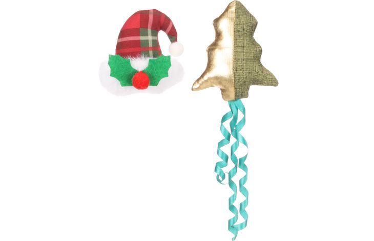 Flamingo Natale Giocattolo Arya Beretto & Albero di Natale Mix