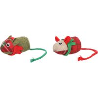 Flamingo Kerst Speelgoed Finley Muis Meerkleurig