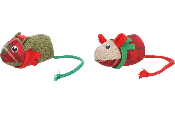 Flamingo Kerst Speelgoed Finley Muis Meerkleurig