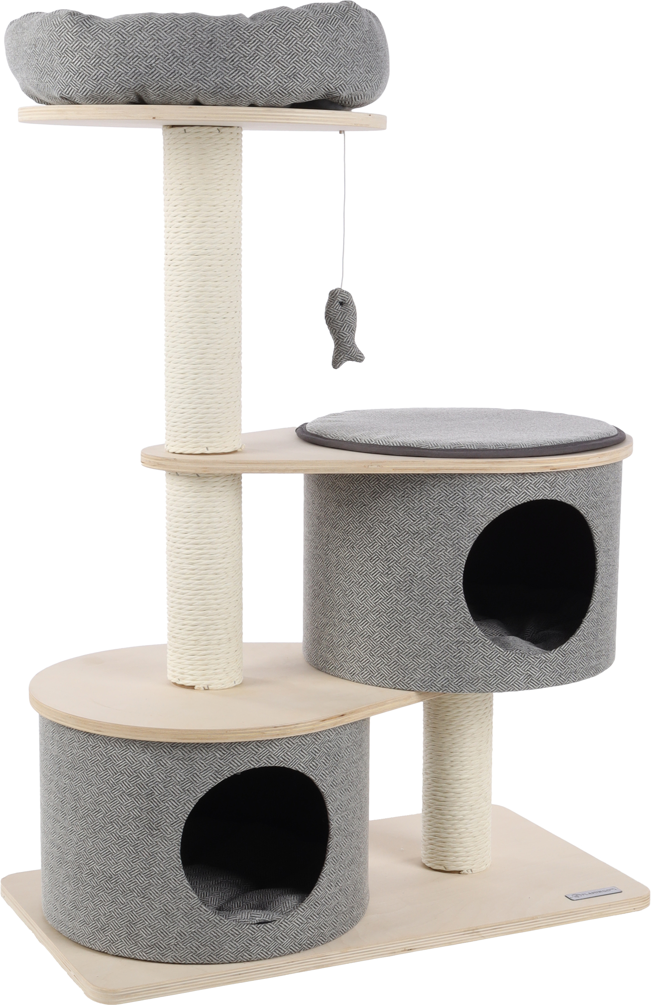 Flamingo Scratching tree  Kanzo Grey & Beige