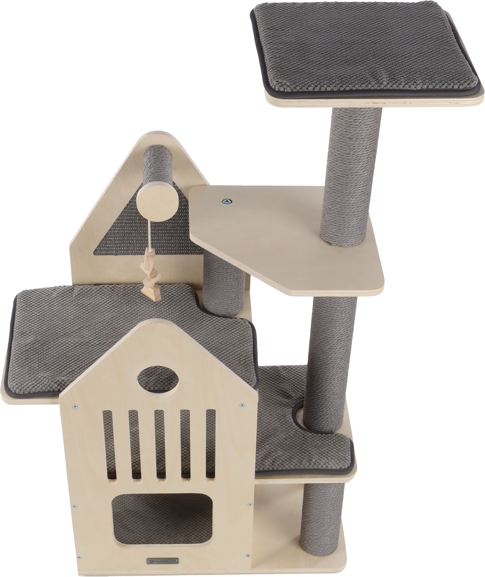 Flamingo Scratching tree  Kaisa Grey & Beige