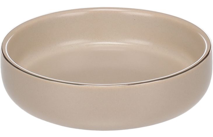 Flamingo Feeding and drinking bowl Eram Round Beige
