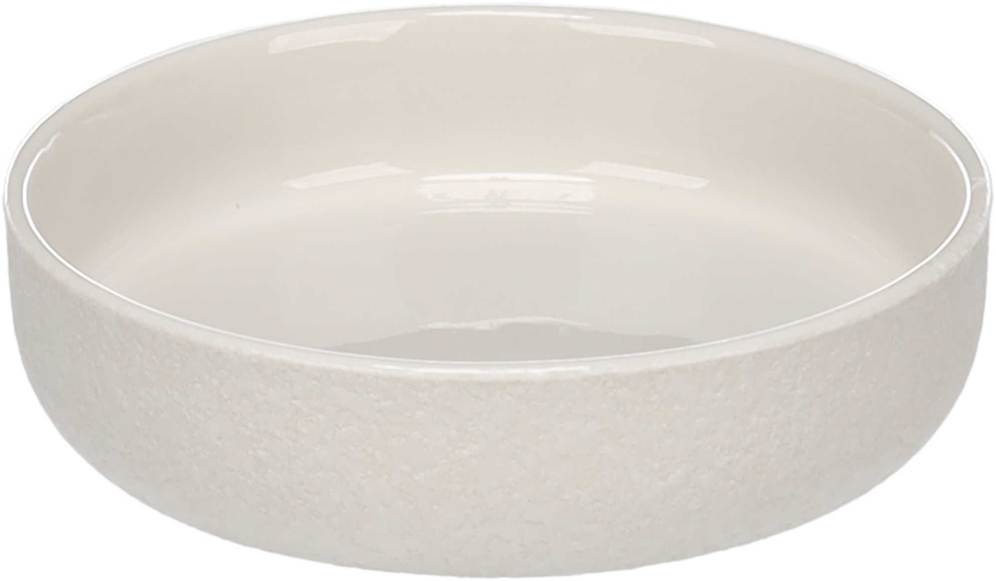 Flamingo Feeding and drinking bowl Rama Round White