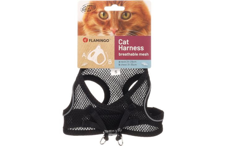 Flamingo Harnas Step&Go Berta Zwart