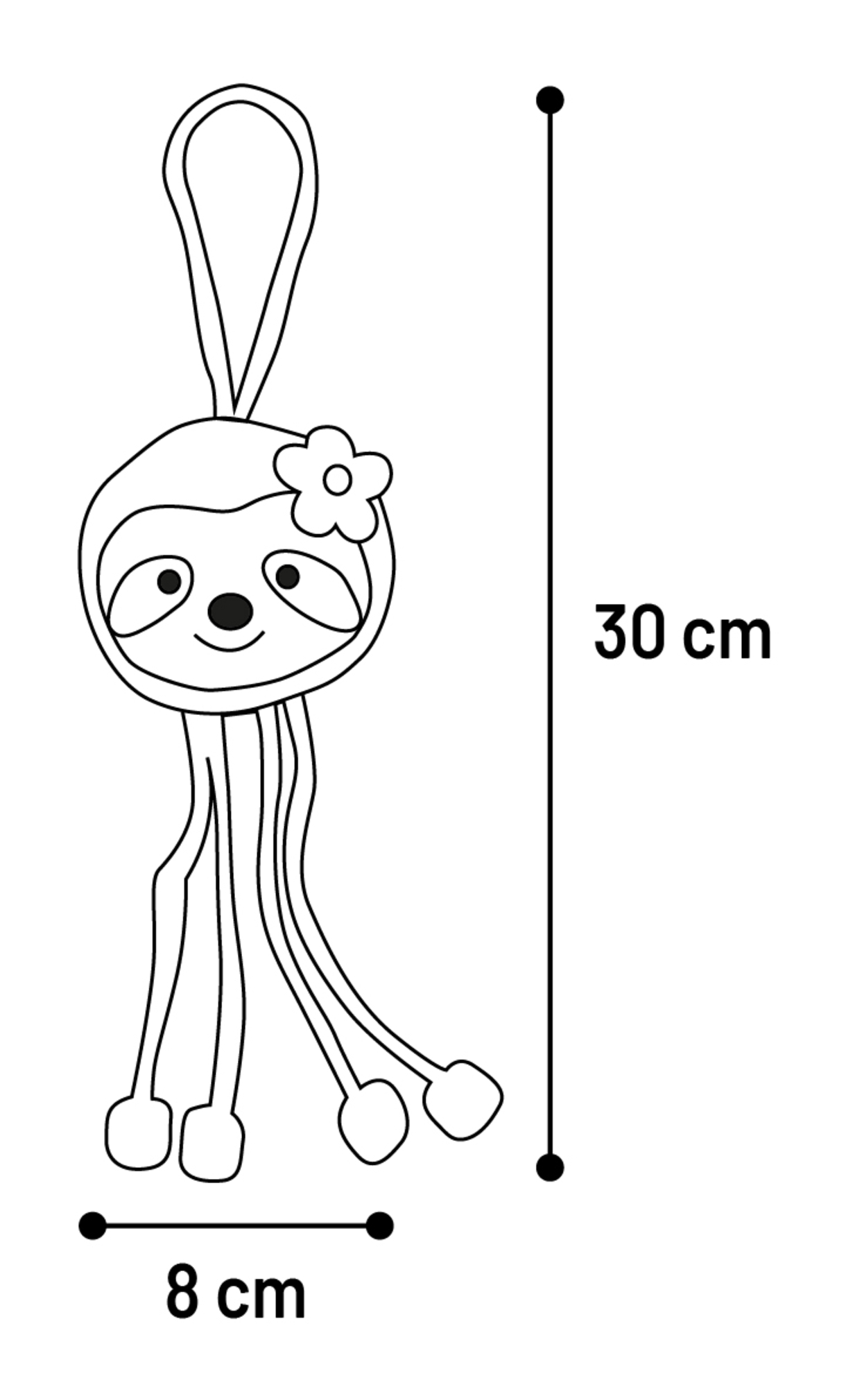 Flamingo Toy Robla Sloth Mix