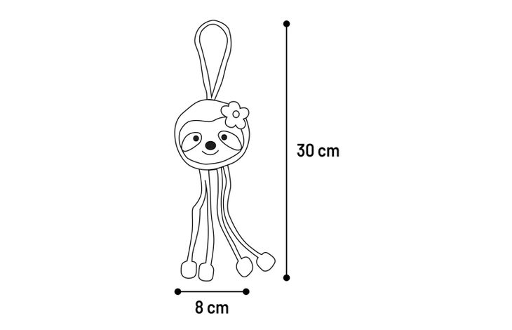 Flamingo Toy Robla Sloth Mix