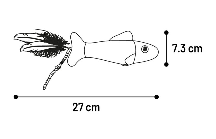 Flamingo Toy Robla Fish Mix