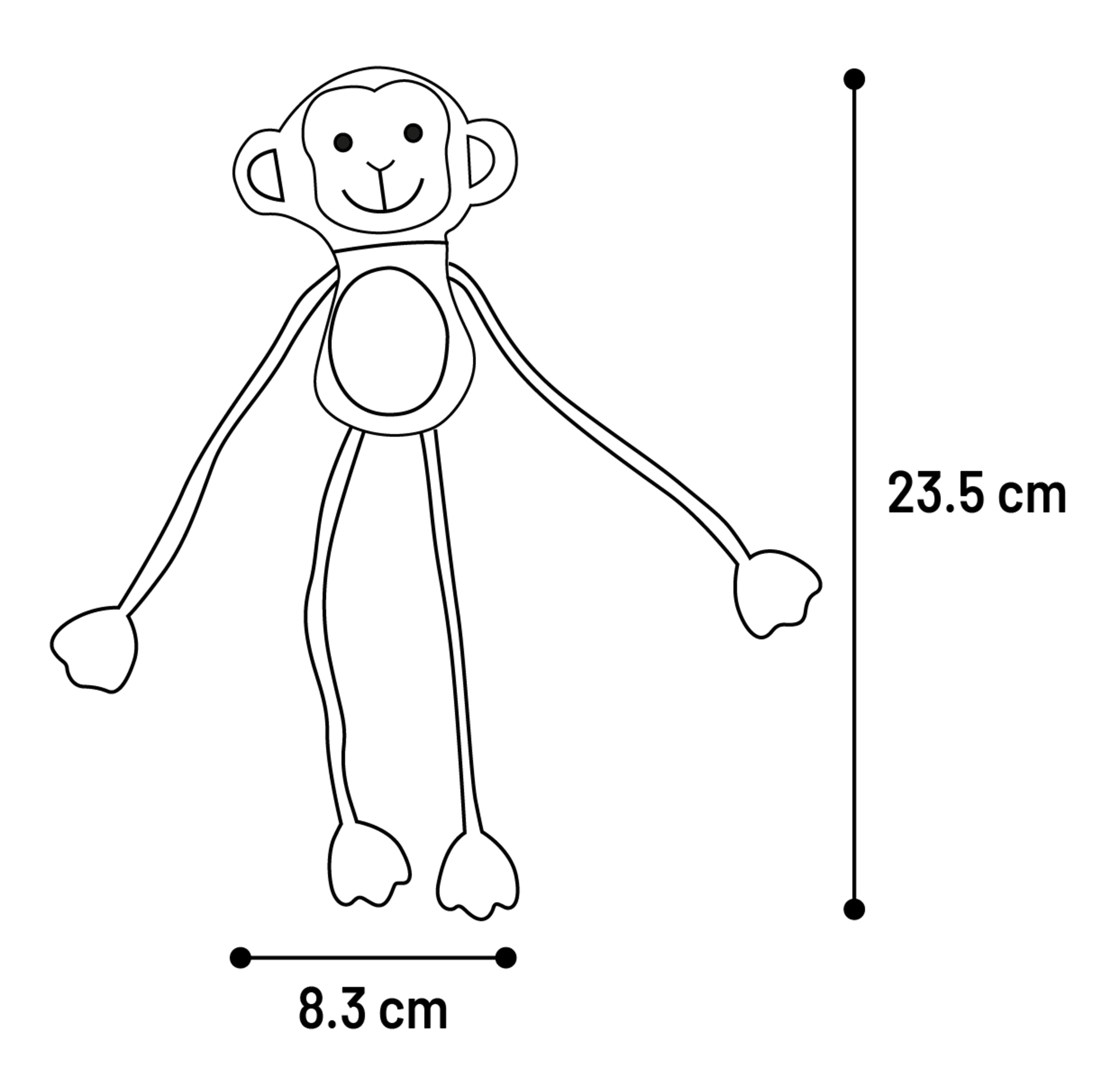 Flamingo Toy Robla Monkey Mix
