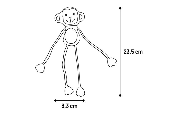 Flamingo Toy Robla Monkey Mix