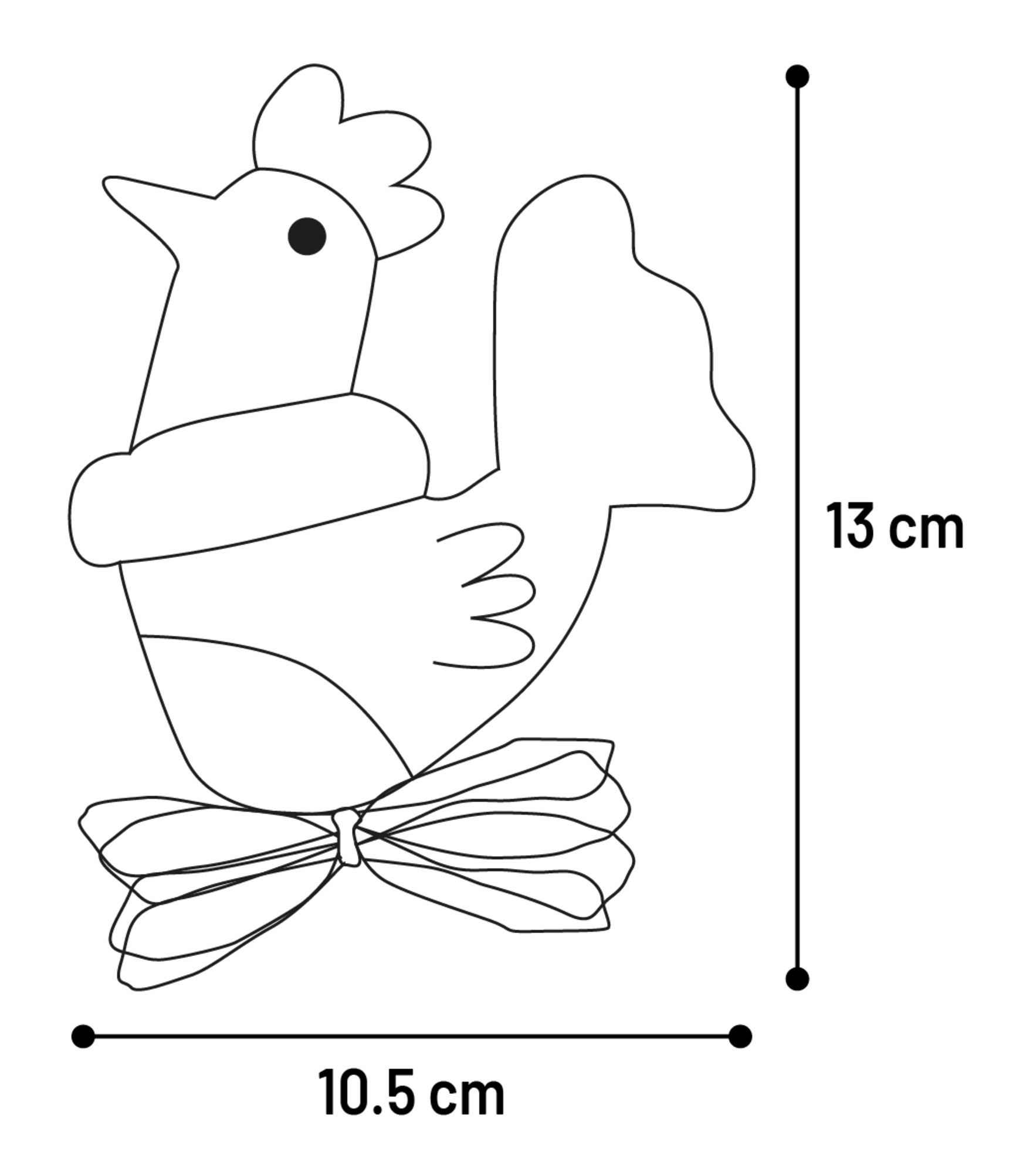 Flamingo Toy Robla Chicken Mix