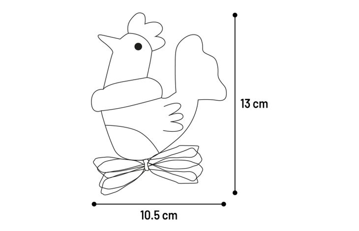 Flamingo Toy Robla Chicken Mix