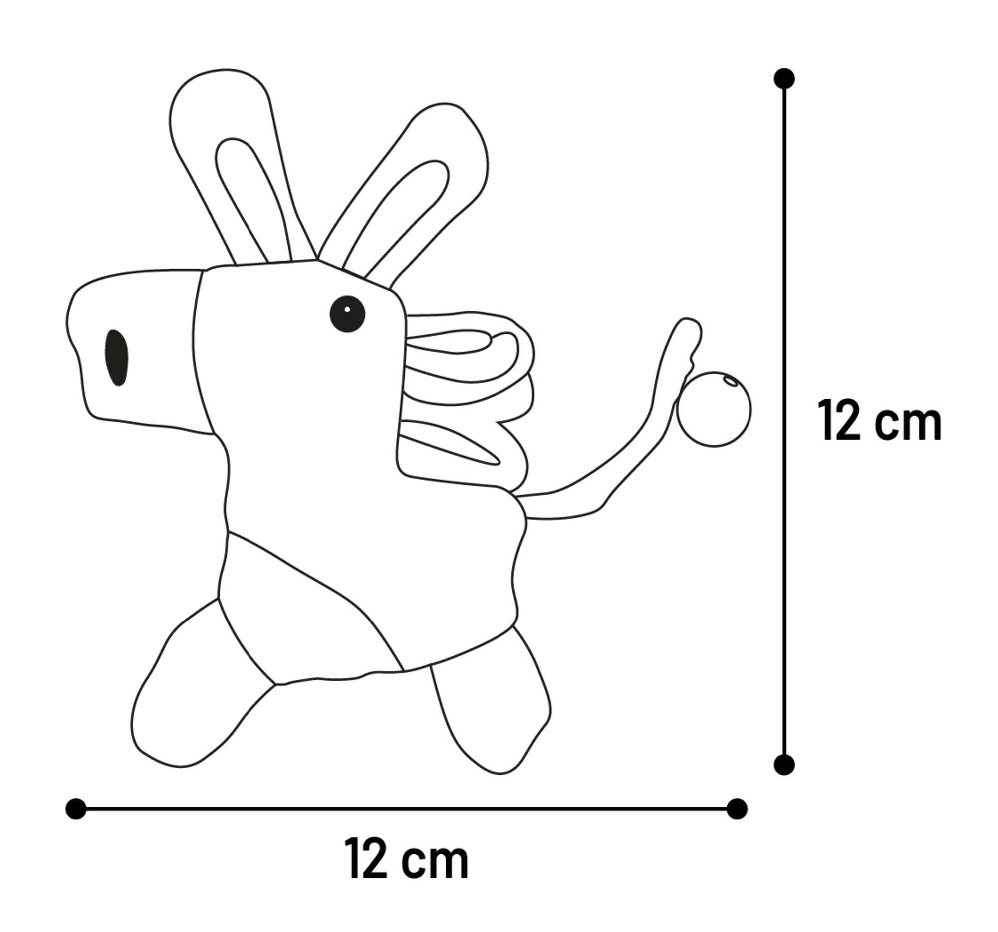 Flamingo Toy Robla Donkey Mix