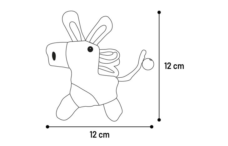 Flamingo Toy Robla Donkey Mix