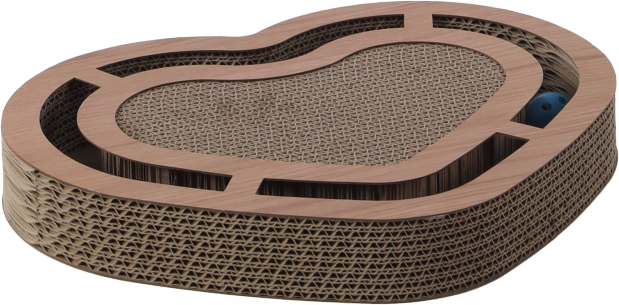 Flamingo Kratzspielzeug Poro Herz Ekrü & Beige & Braun