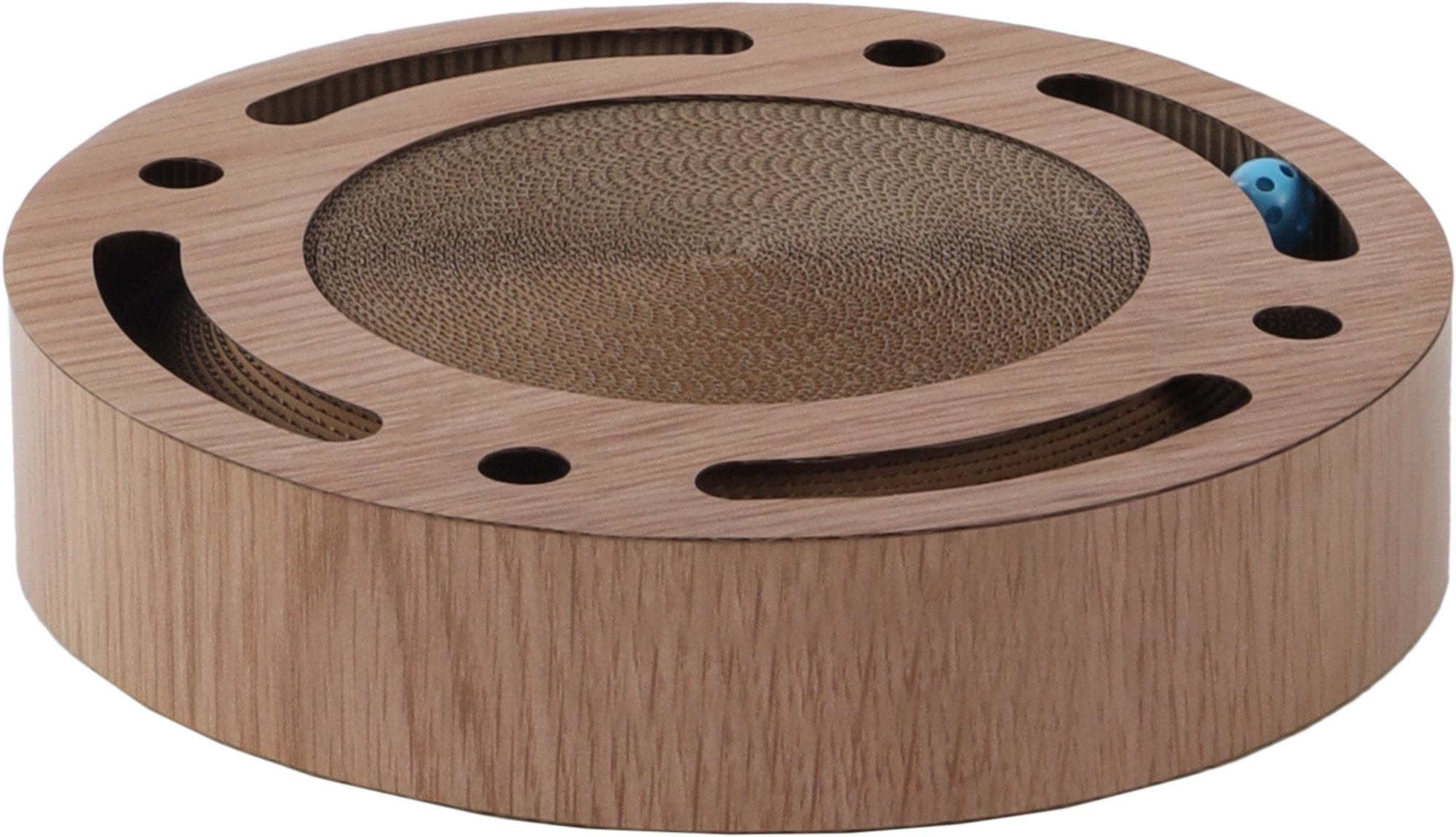 Flamingo Kratzspielzeug Martey Rund Braun