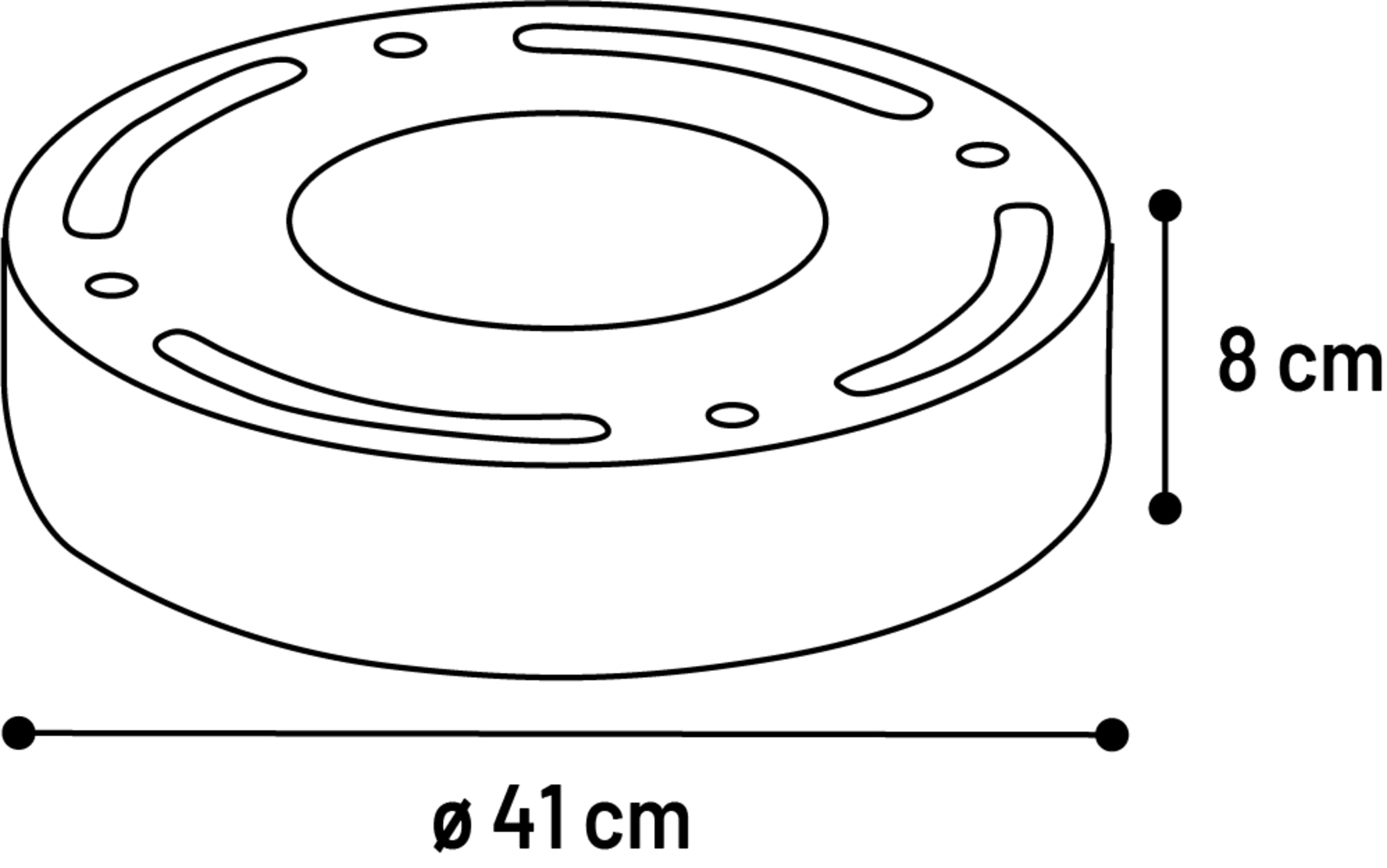 Flamingo Kratzspielzeug Martey Rund Braun
