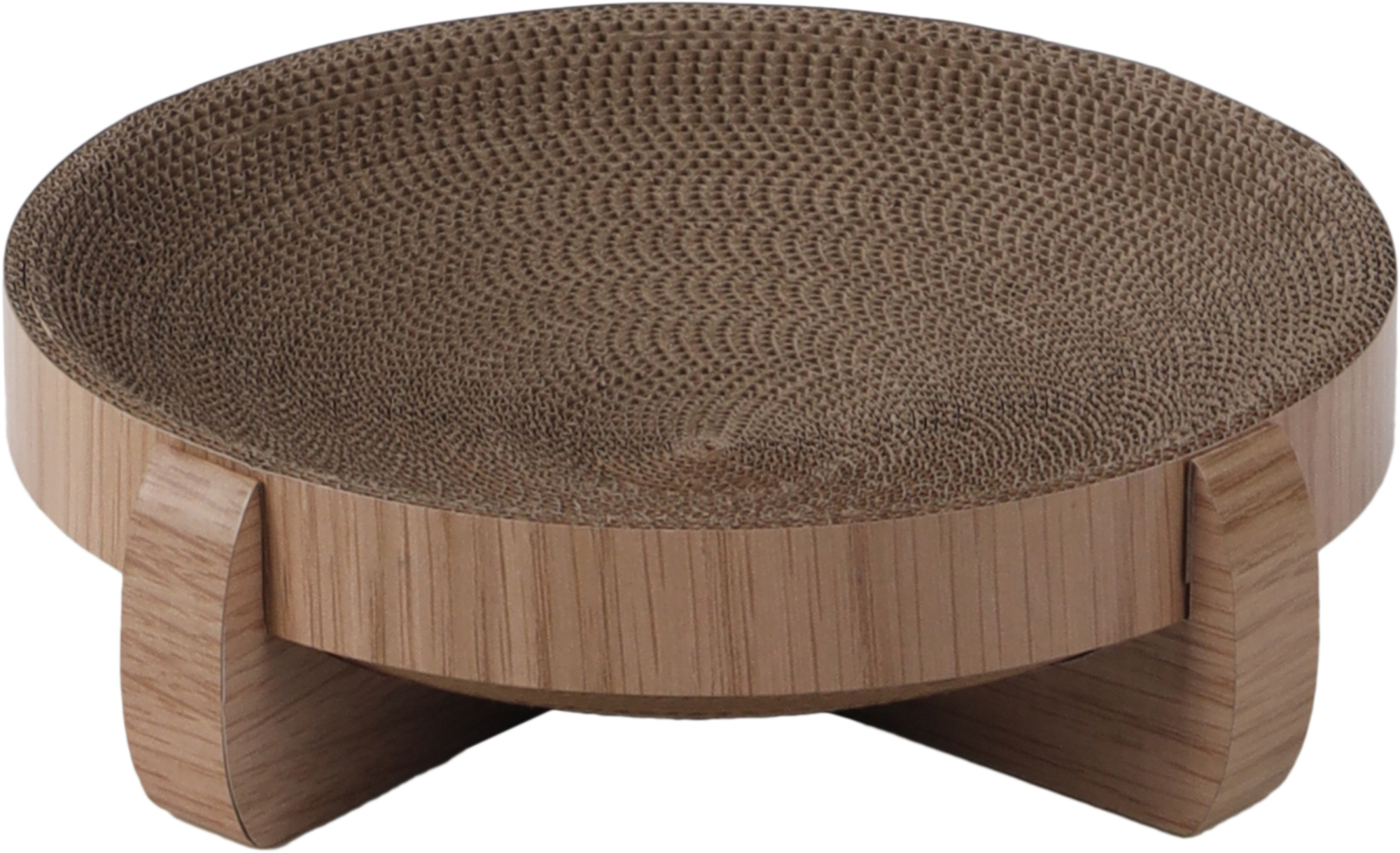 Flamingo Cartone tiragraffi Lico Rotondo Marrone