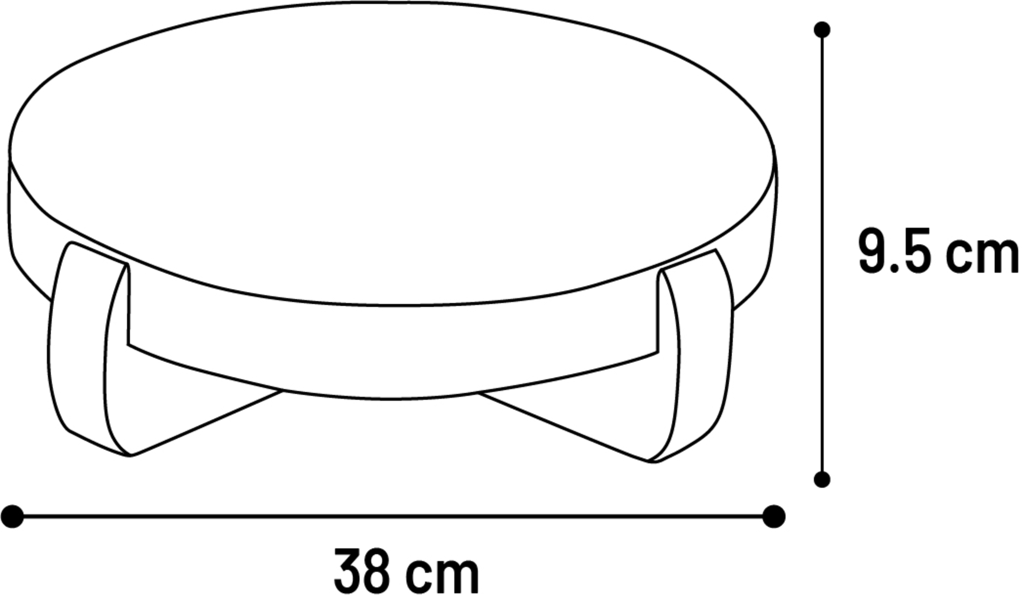 Flamingo Cartone tiragraffi Lico Rotondo Marrone