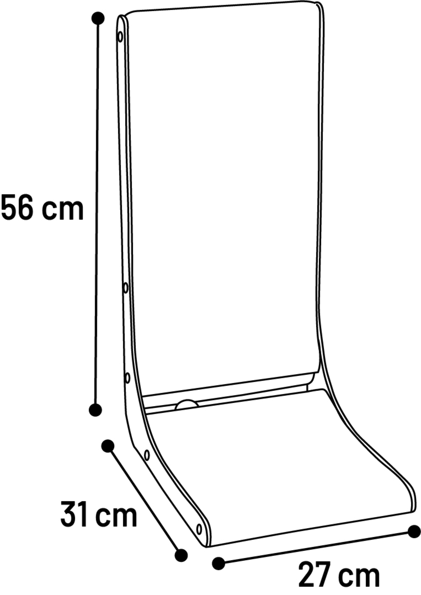 Flamingo Kratzspielzeug Hugo L-Form Beige