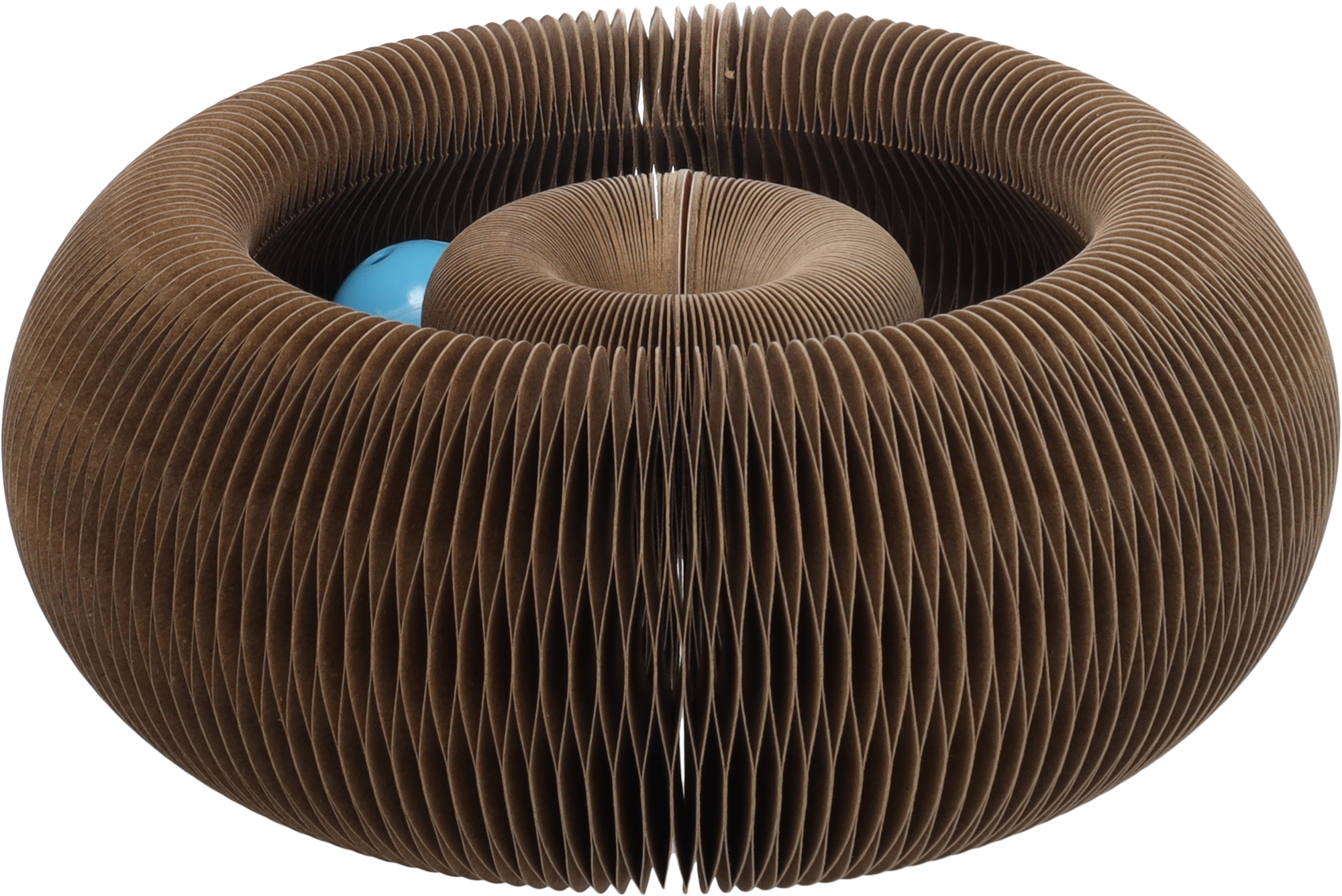 Flamingo Scratching toy Kava Round Brown