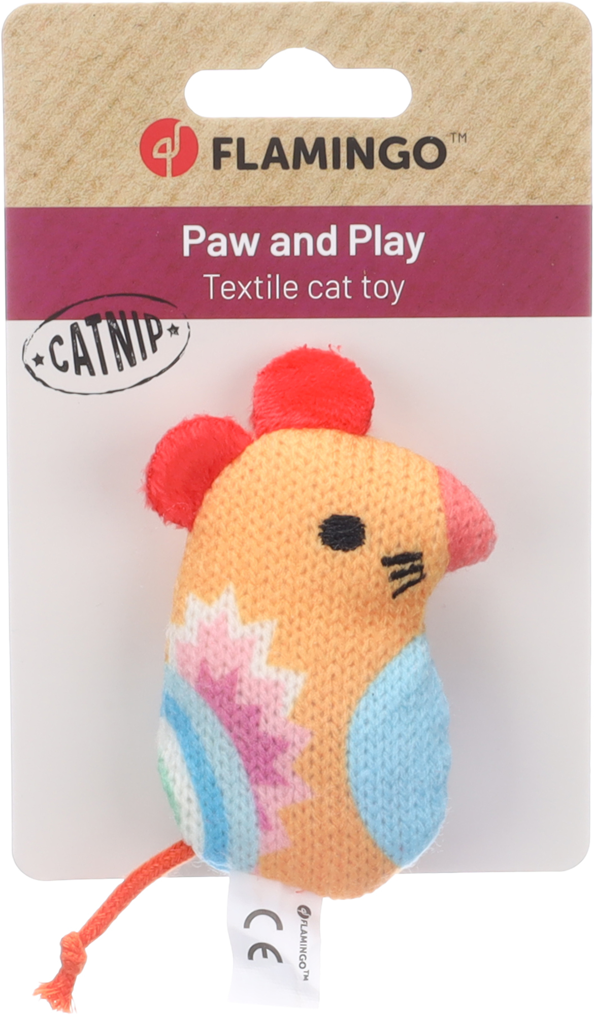 Flamingo Jouet Nitz Souris Orange