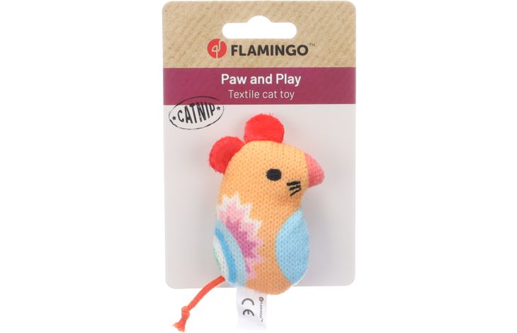 Flamingo Jouet Nitz Souris Orange