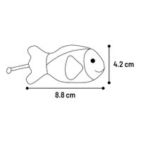 Flamingo Toy Nitz Fish Orange