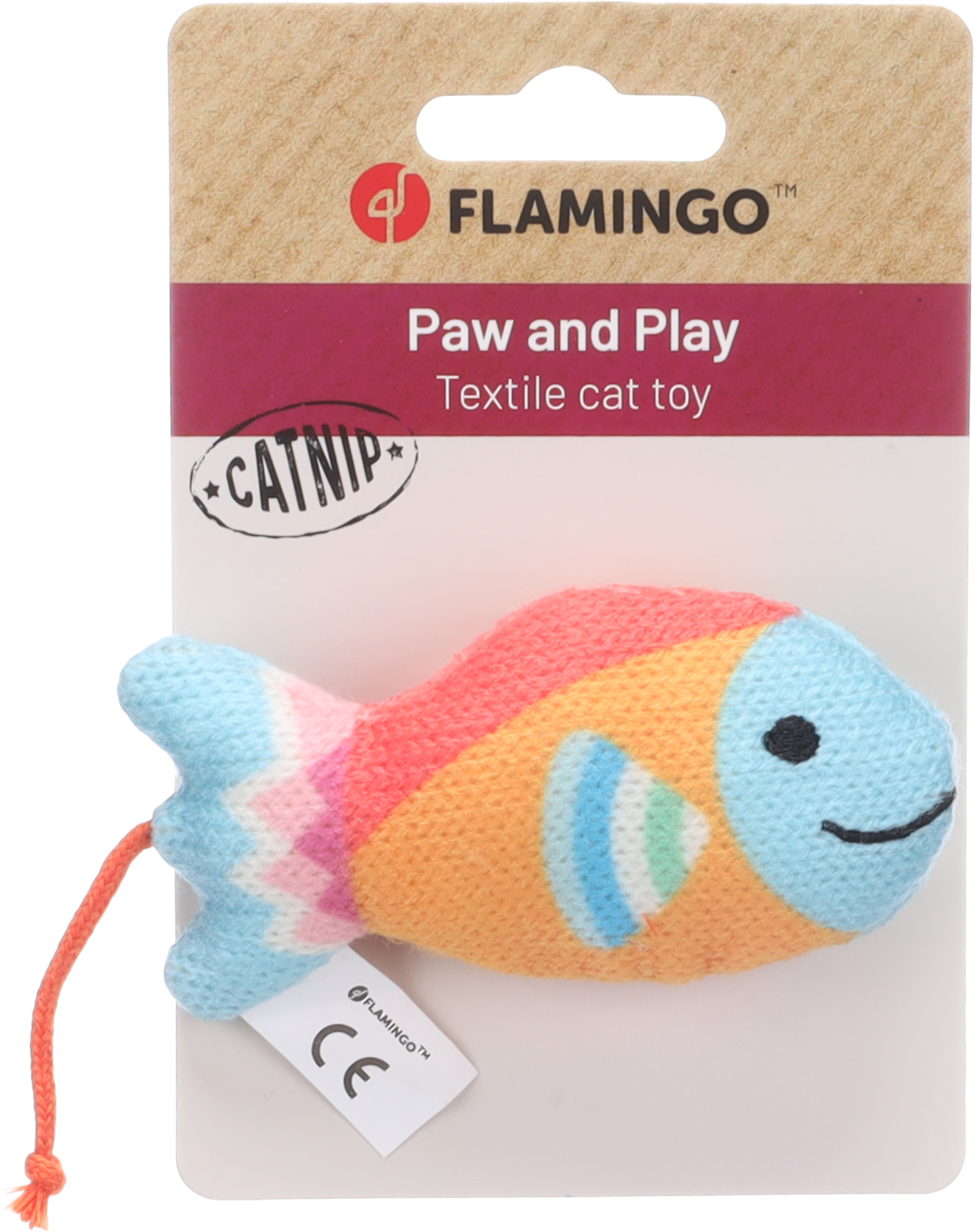 Flamingo Toy Nitz Fish Orange