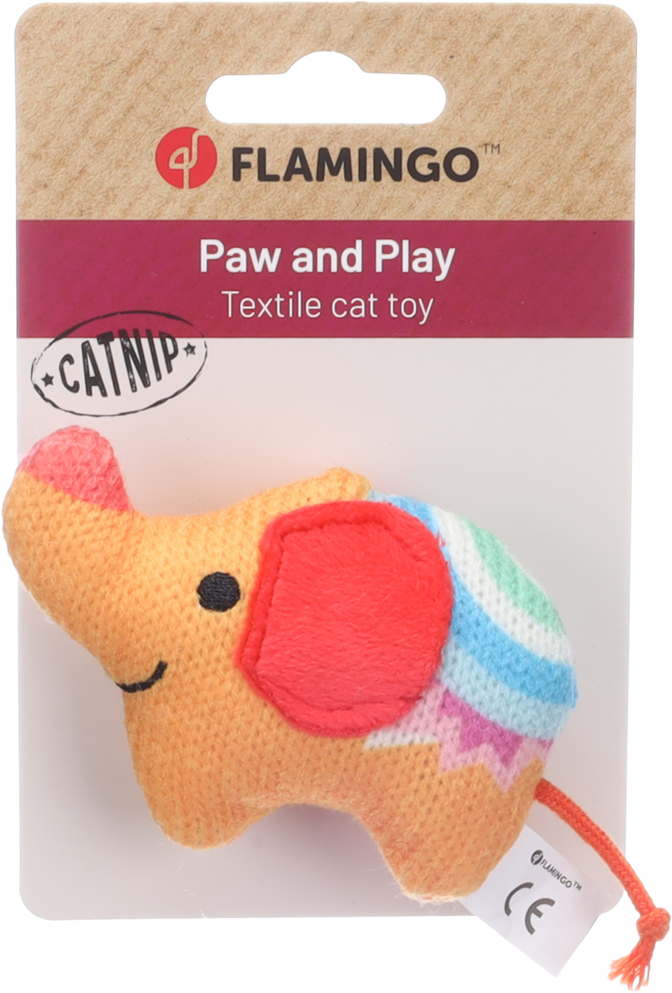 Flamingo Toy Nitz Elephant Orange