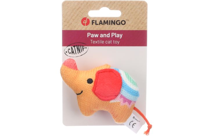 Flamingo Jouet Nitz Éléphant Orange