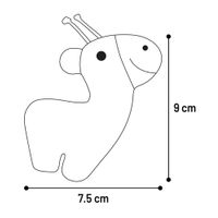 Flamingo Jouet Nitz Girafe Orange