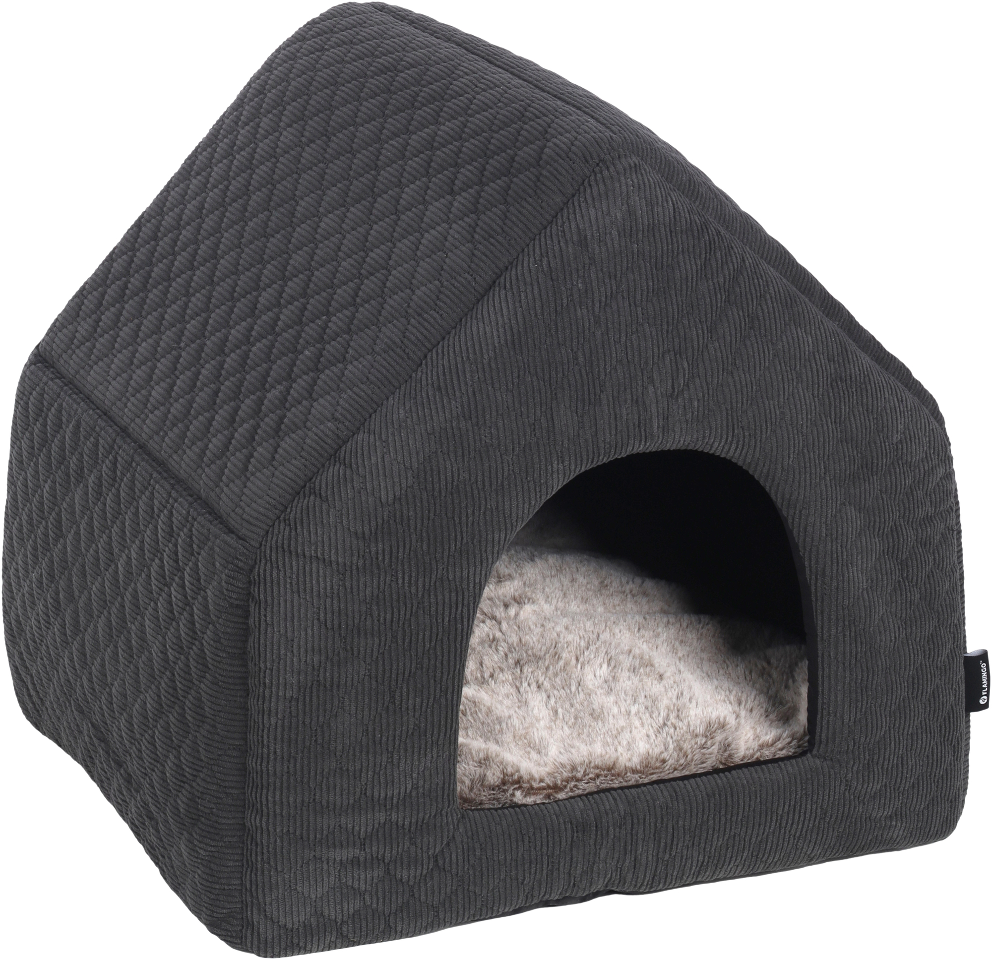 Flamingo Slaapplaats Fahra Donkergrijs