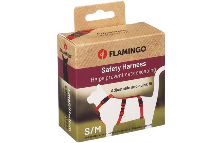 Flamingo Veiligheidsharnas Zera Rood