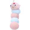 Speelgoed Piroe Rups Meerdere kleuren Rups Blauw, Oudroze, Rood, Zwart, Wit, Bruin