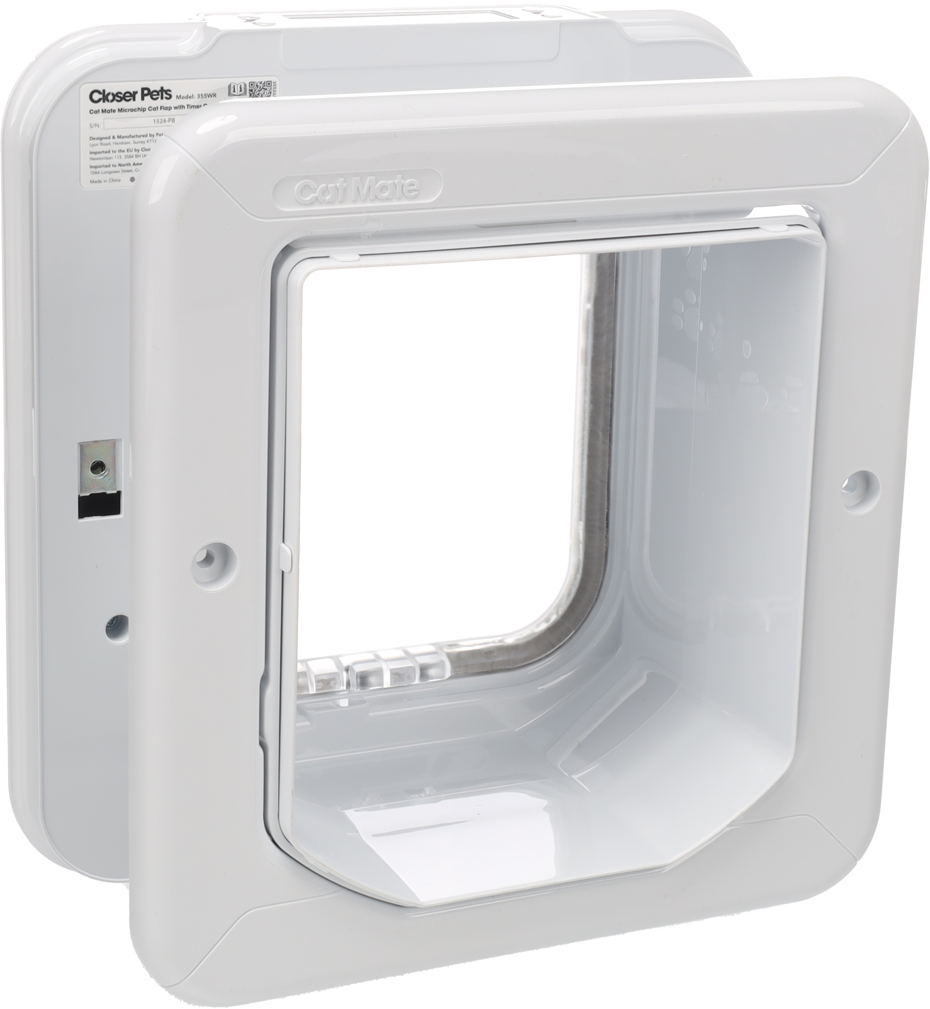 Pet Mate® Cat door Elite Cat Mate White