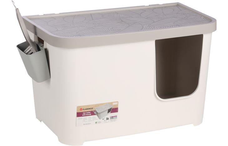Flamingo Kattentoilet Barik Wit