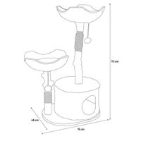Flamingo Krabpaal Hector Beige