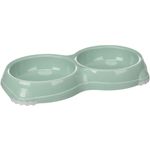 Feeding and drinking bowl Combo Leno Green