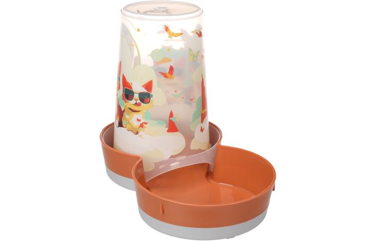 Flamingo Voeder- en waterautomaat Ray Bruin