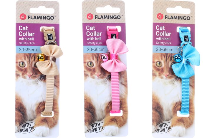 Flamingo Halsband met strik Uby Meerdere kleuren