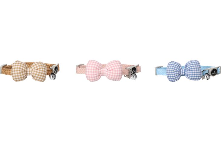 Flamingo Halsband met strik Dilia Meerdere kleuren