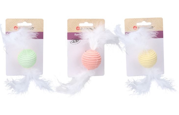 Flamingo Speelgoed Poppy Bal Meerdere kleuren