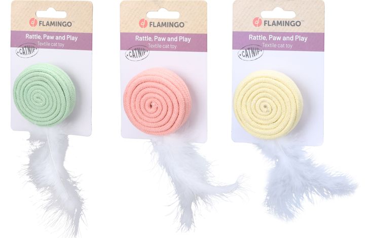 Flamingo Speelgoed Poppy Schijf Meerdere kleuren