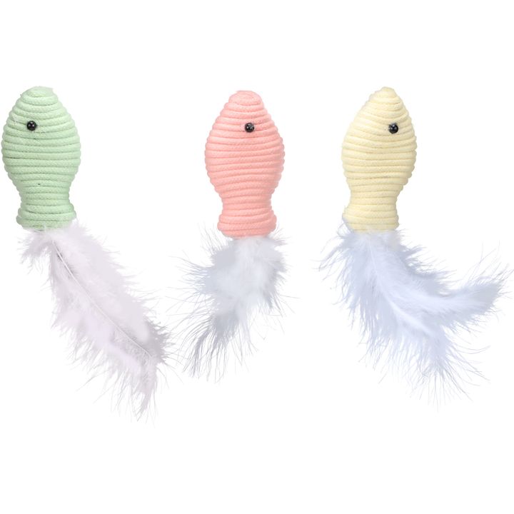 Toy Poppy Fish Multiple colours | 561900 | Flamingo Pet Products