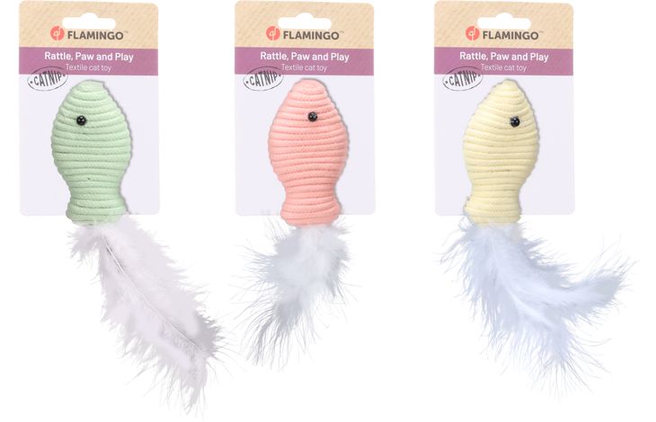 Flamingo Speelgoed Poppy Vis Meerdere kleuren
