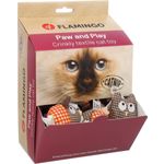 Spielzeug Tess Vogel & Eule & Kaninchen & Maus Braun