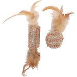 Toy Texu Roll & Ball Brown