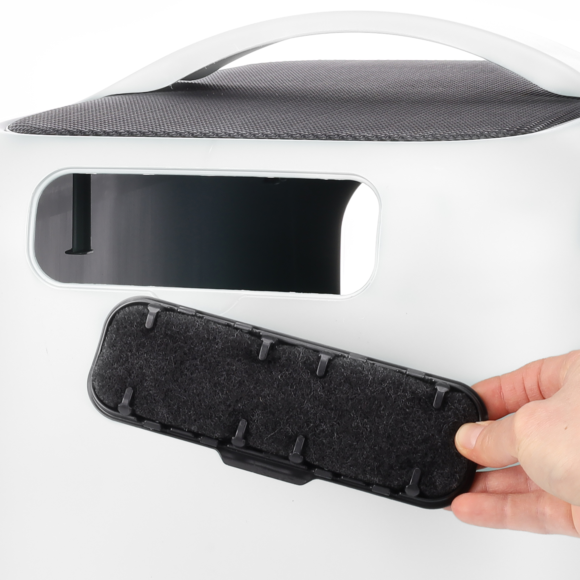 Flamingo Bac à litière  Trudy Blanc