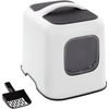 Cat toilet Trudy White