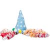 Toy Conna Horn Multiple colours Horn Blue, White, Green, Red, Pink, Fuchsia, Purple, Salmon pink Stars